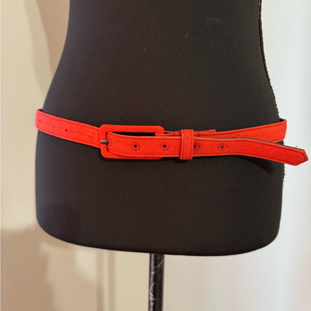 Elegant Red Women's Belt